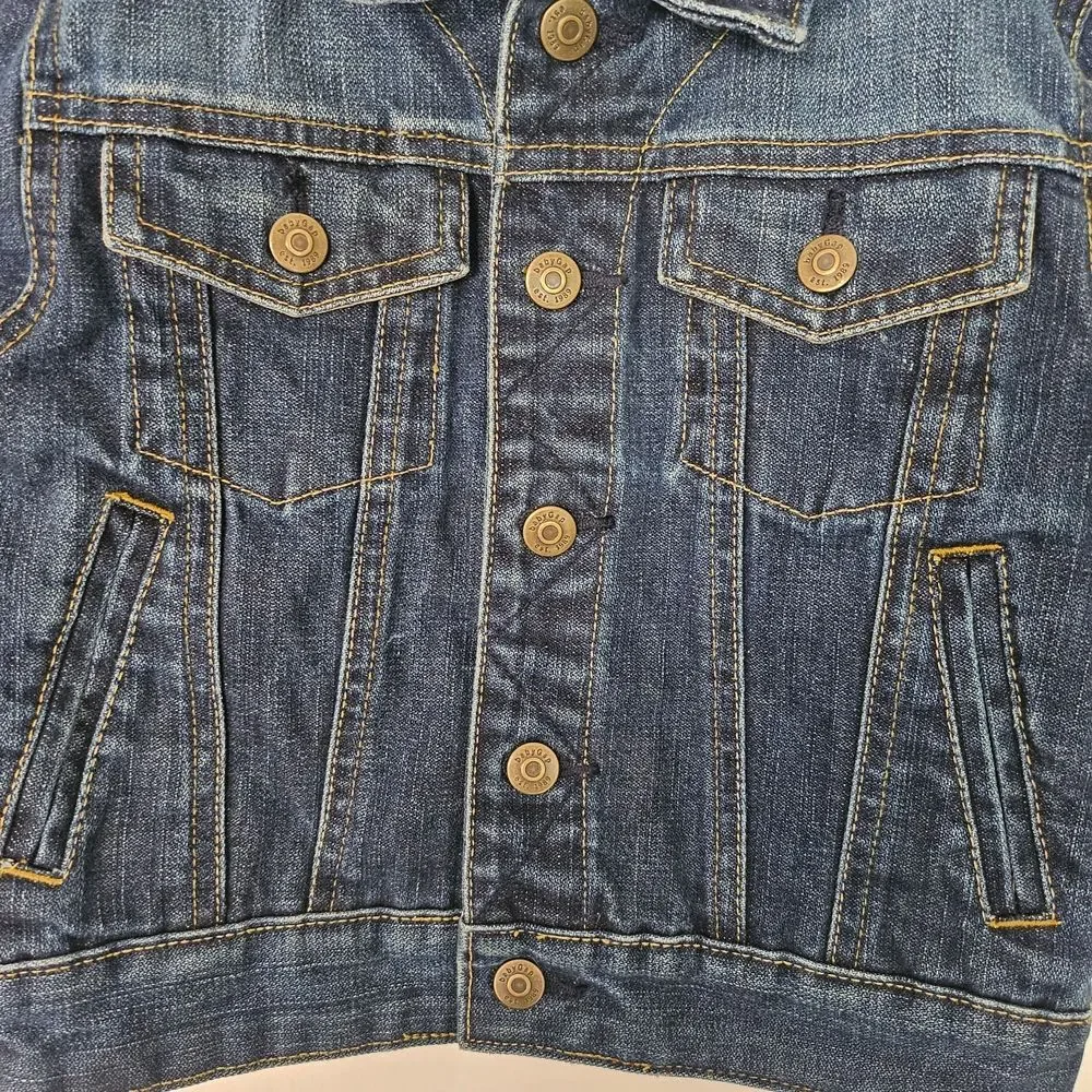 GAP Baby Dark Blue Jean Jacket Unisex Size 2T